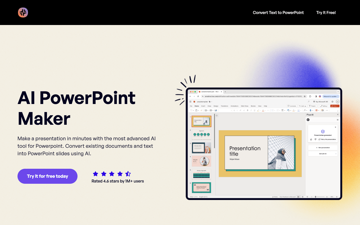 AI PowerPoint Maker