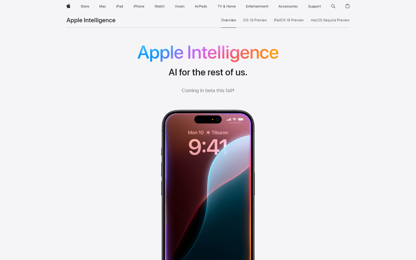 Apple Intelligence