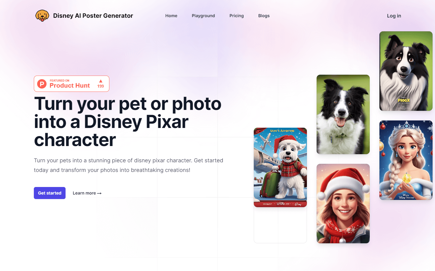 Disney AI Poster Generator